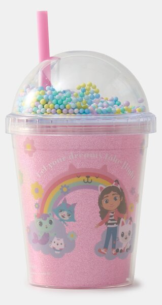 Sinsay - Hrnek Gabby's Dollhouse s víčkem a brčkem - vícebarevná