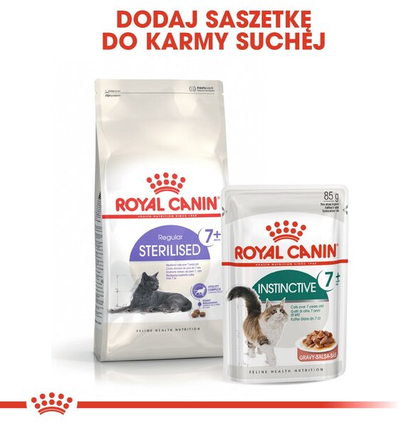 ROYAL CANIN Sterilised 7+ - suché krmivo pro kočky - 10 kg