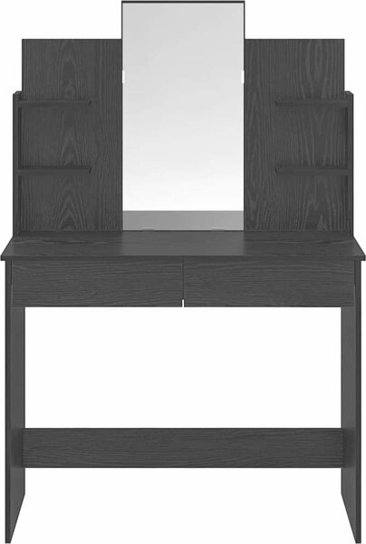 VidaXL Toaletní stolek se zrcadlem 96 x 39 x 142 cm [872031] Barva: dub sonoma