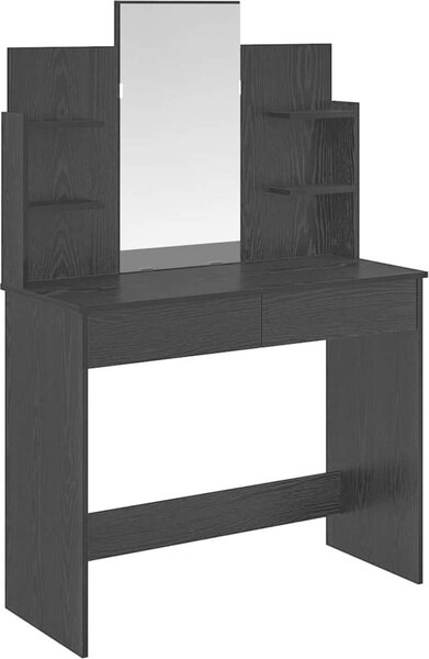 VidaXL Toaletní stolek se zrcadlem 96 x 39 x 142 cm [872031] Barva: dub sonoma