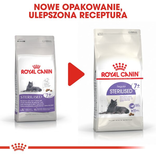 ROYAL CANIN Sterilised 7+ - suché krmivo pro kočky - 10 kg