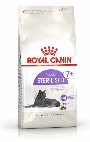 ROYAL CANIN Sterilised 7+ - suché krmivo pro kočky - 10 kg