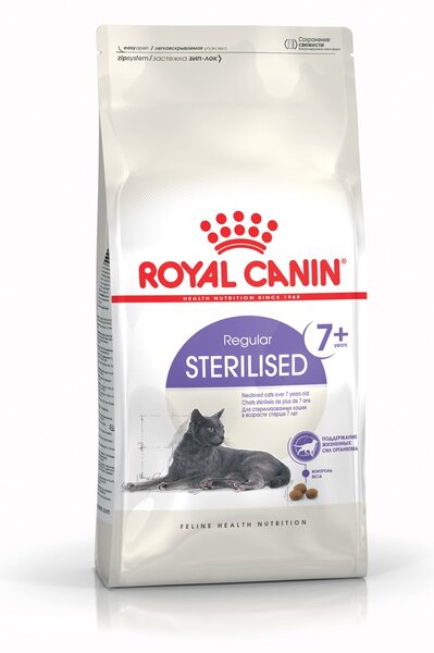 ROYAL CANIN Sterilised 7+ - suché krmivo pro kočky - 10 kg