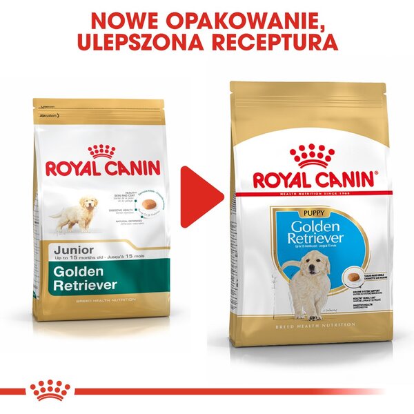 ROYAL CANIN Golden Retriever Puppy - suché krmivo pro psy - 12 kg