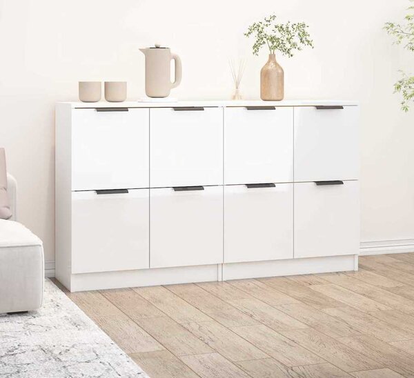 VidaXL Příborníky 2 ks 60 x 30 x 70 cm kompozitní dřevo [3333073] Barva: dub sonoma