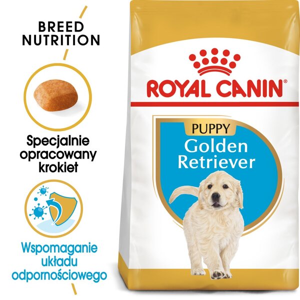 ROYAL CANIN Golden Retriever Puppy - suché krmivo pro psy - 12 kg