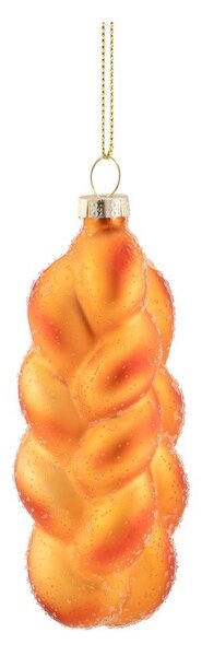 Skleněná vánoční ozdoba 3,5 cm Plait Bread – Sass & Belle