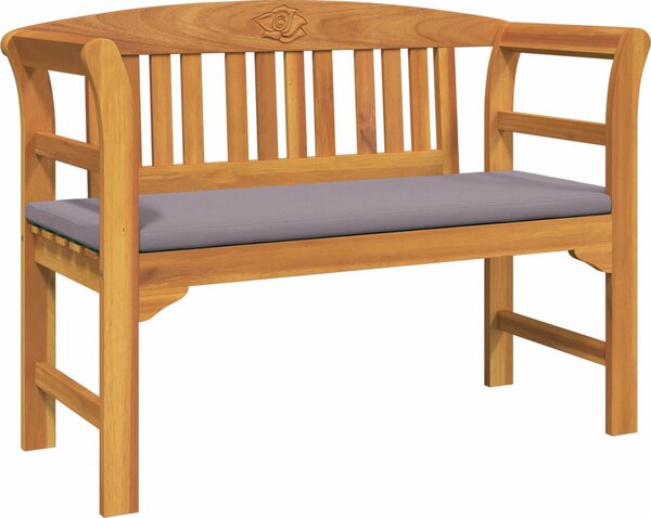 VidaXL Zahradní lavice 114 cm masivní akáciové dřevo [42024773] Barva: Přírodní