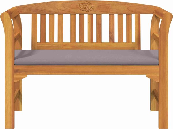 VidaXL Zahradní lavice 114 cm masivní akáciové dřevo [42024773] Barva: Přírodní