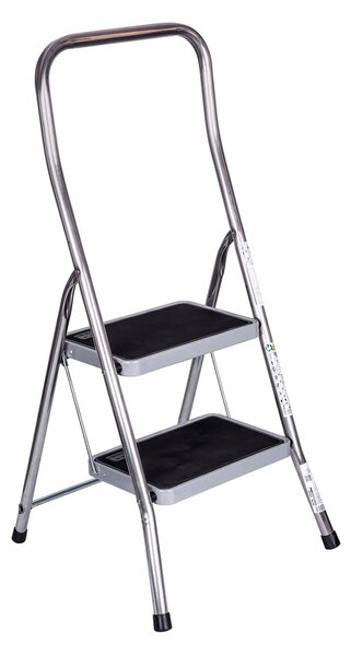 Krause Skládací schůdky Toppy XL stříbrné