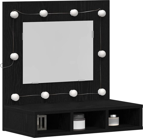 VidaXL Zrcadlová skříňka s LED 60 x 31,5 x 62 cm [873882] Barva: Bílá