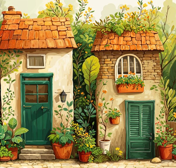 Obraz na plátně - V srdci zapomenutého času FeelHappy.cz Velikost obrazu (šířka x výška): 60 x 20 cm
