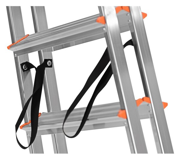 Krause Dopplo Dvojitý žebřík stříbrný