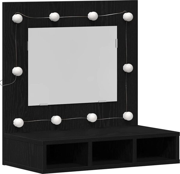 VidaXL Zrcadlová skříňka s LED 60 x 31,5 x 62 cm [873882] Barva: Bílá