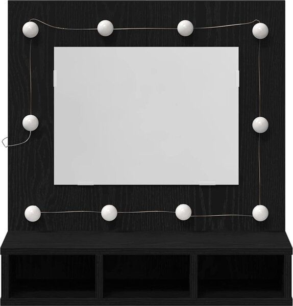 VidaXL Zrcadlová skříňka s LED 60 x 31,5 x 62 cm [873882] Barva: Bílá