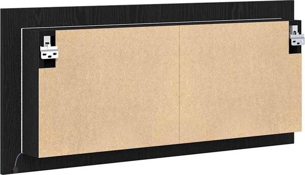 VidaXL LED koupelnová skříňka se zrcadlem 100 x 12 x 45 cm [875044] Barva: Bílá