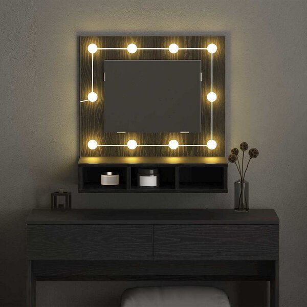 VidaXL Zrcadlová skříňka s LED 60 x 31,5 x 62 cm [873882] Barva: Bílá