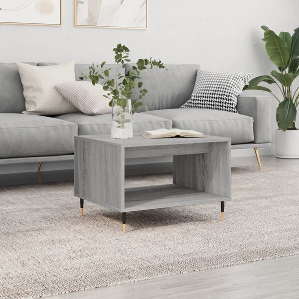 VidaXL Konferenční stolek 60 x 50 x 40 cm kompozitní dřevo [879608] Barva: dub sonoma