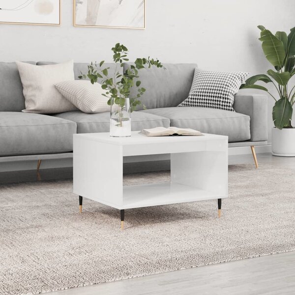VidaXL Konferenční stolek 60 x 50 x 40 cm kompozitní dřevo [879608] Barva: dub sonoma