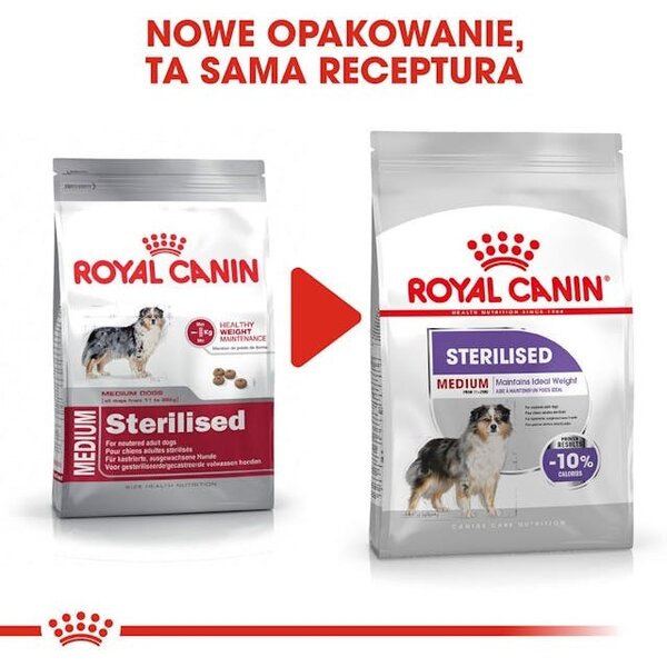 ROYAL CANIN CCN Medium Sterilised Adult - suché krmivo pro psy - 12 kg