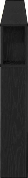 VidaXL Čelo postele s úložným prostorem 220x18,5x104,5 cm [862092] Barva: Černá