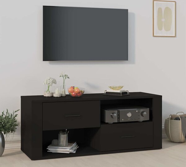 VidaXL TV skříňka 100 x 35 x 40 cm kompozitní dřevo [881014] Barva: hnědý dub
