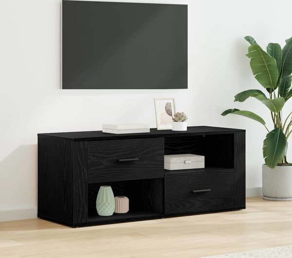 VidaXL TV skříňka 100 x 35 x 40 cm kompozitní dřevo [881014] Barva: hnědý dub