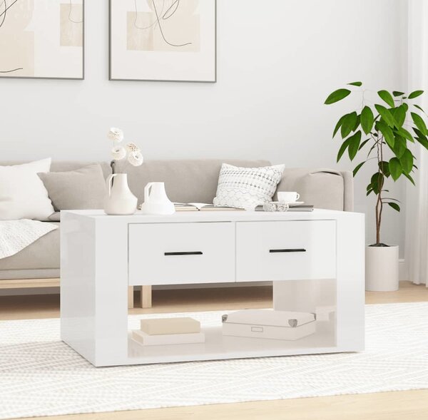 VidaXL Konferenční stolek 80 x 50 x 40 cm kompozitní dřevo [881131] Barva: kouřový dub