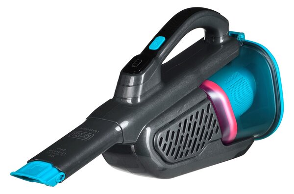 Black+Decker Black & Decker BHHV320J ruční vysavač Modrá, Titanová Bezsáčkové