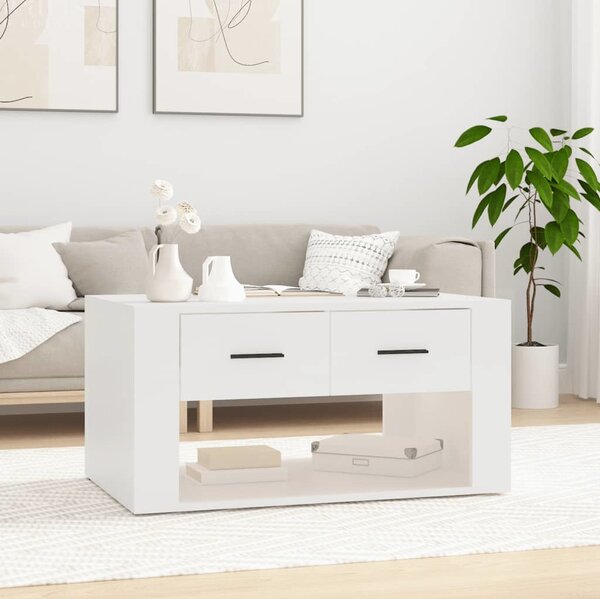 VidaXL Konferenční stolek 80 x 50 x 40 cm kompozitní dřevo [881131] Barva: kouřový dub