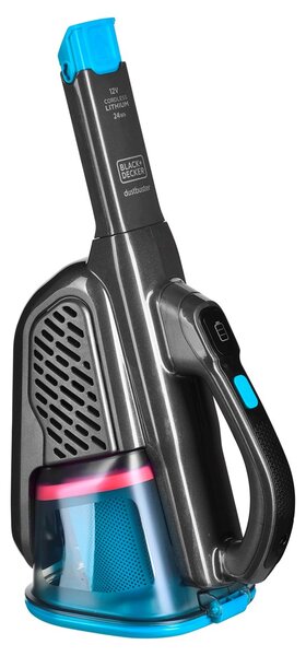 Black+Decker Black & Decker BHHV320J ruční vysavač Modrá, Titanová Bezsáčkové