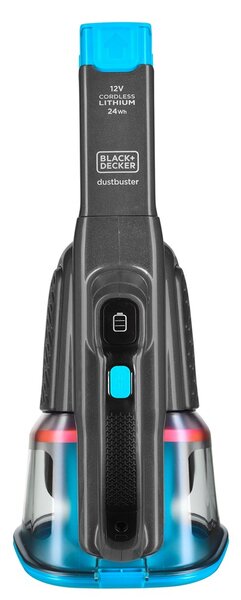 Black+Decker Black & Decker BHHV320J ruční vysavač Modrá, Titanová Bezsáčkové