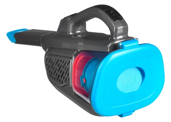 Black+Decker Black & Decker BHHV320J ruční vysavač Modrá, Titanová Bezsáčkové