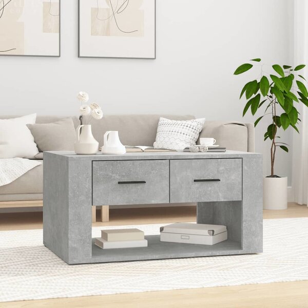 VidaXL Konferenční stolek 80 x 50 x 40 cm kompozitní dřevo [881131] Barva: kouřový dub