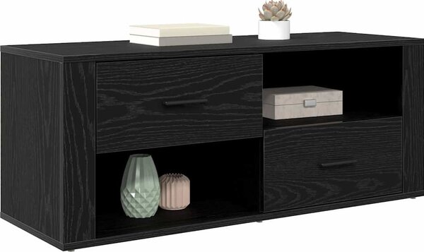 VidaXL TV skříňka 100 x 35 x 40 cm kompozitní dřevo [881014] Barva: hnědý dub