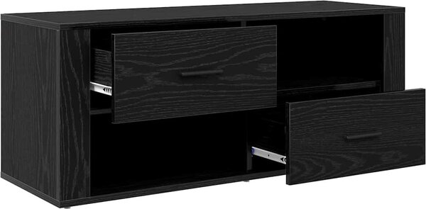 VidaXL TV skříňka 100 x 35 x 40 cm kompozitní dřevo [881014] Barva: hnědý dub