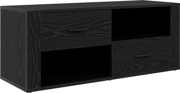 VidaXL TV skříňka 100 x 35 x 40 cm kompozitní dřevo [881014] Barva: hnědý dub