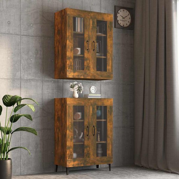 VidaXL Závěsná nástěnná skříňka 69,5 x 34 x 90 cm [879467] Barva: dub sonoma