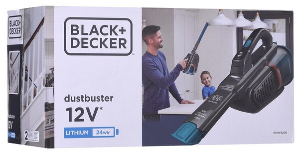RUČNÍ VYSAVAČ 12V BHHV320B-QW BLACK+DECKER