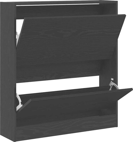 VidaXL Botník 80 x 21 x 87,5 cm kompozitní dřevo [862216] Barva: Betonová šedá