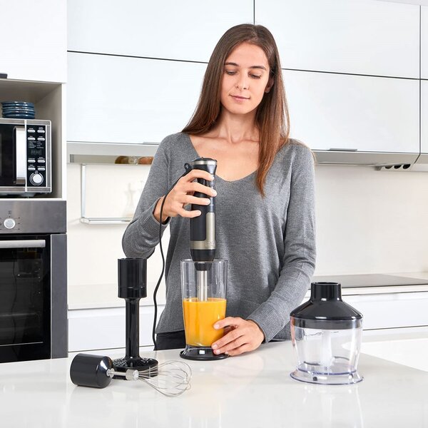 Ruční mixér Black+Decker BXHBA1500E 1500 W černý