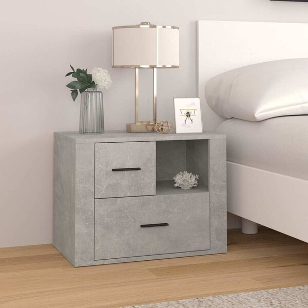 VidaXL Noční stolek 60x36x45 cm kompozitní dřevo [881089] Barva: kouřový dub