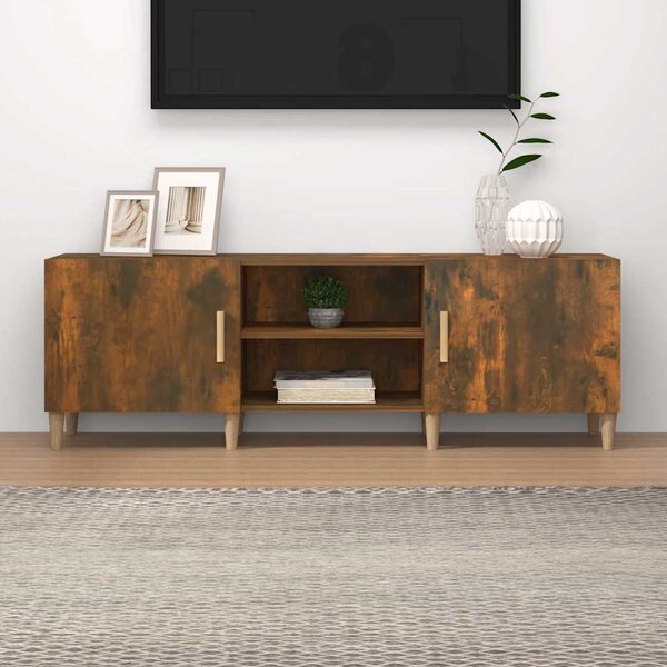 VidaXL TV skříňka 150 x 30 x 50 cm kompozitní dřevo [862797] Barva: Bílá