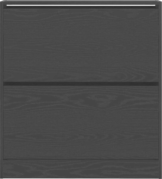VidaXL Botník 80 x 21 x 87,5 cm kompozitní dřevo [862216] Barva: Betonová šedá