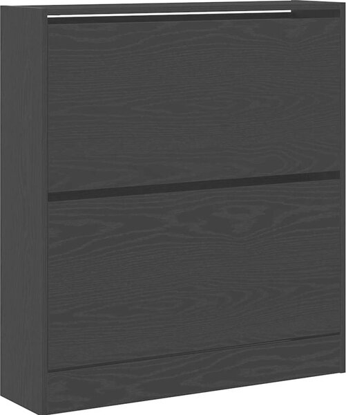 VidaXL Botník 80 x 21 x 87,5 cm kompozitní dřevo [862216] Barva: Betonová šedá