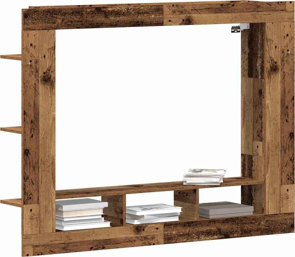 VidaXL TV skříňka 152 x 22 x 113 cm kompozitní dřevo [861997] Barva: kouřový dub