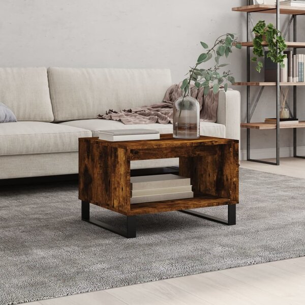 VidaXL Konferenční stolek 60 x 50 x 40 cm kompozitní dřevo [879614] Barva: dub sonoma