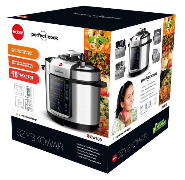 ELDOM SW500 PERFECT COOK 5 l Nerezová ocel 900 W