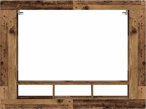 VidaXL TV skříňka 152 x 22 x 113 cm kompozitní dřevo [861997] Barva: kouřový dub