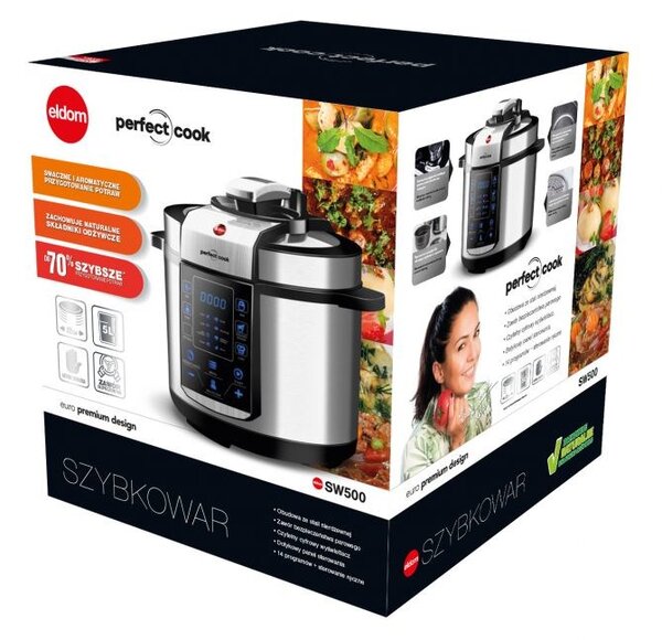 ELDOM SW500 PERFECT COOK 5 l Nerezová ocel 900 W
